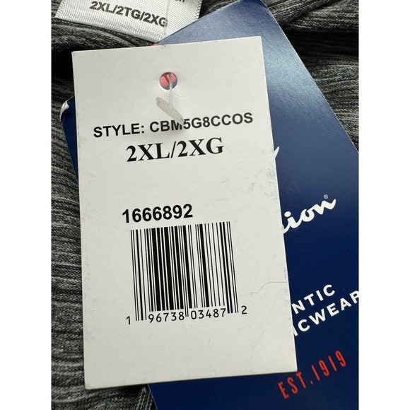 Oregon State University Beavers Champion 1/4 Zip XXL Heather Gray Pullover NWT - Picture 7 of 9